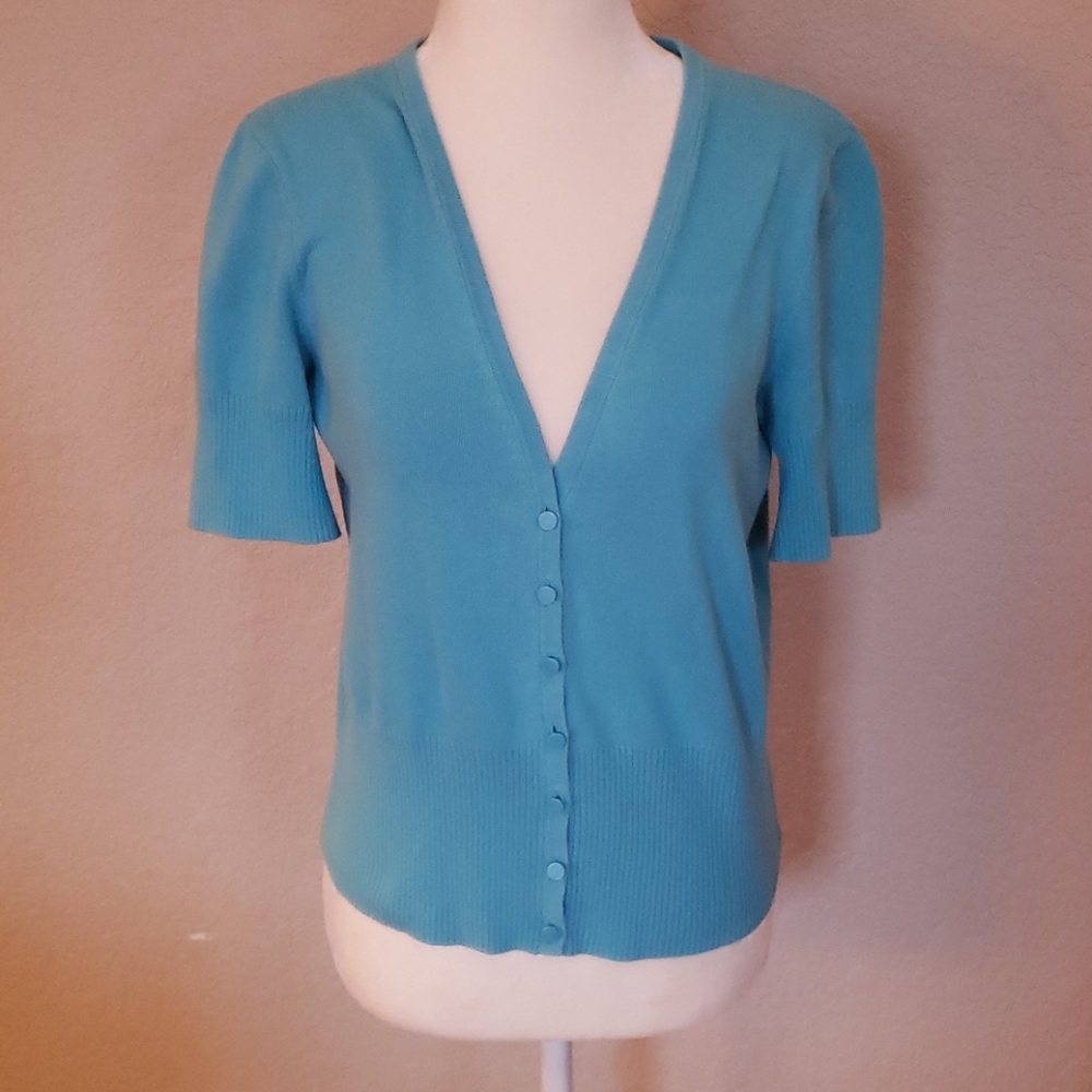 Casual Corner Stretch Cardigan